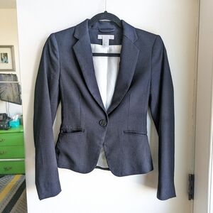 H&M navy blue jacket